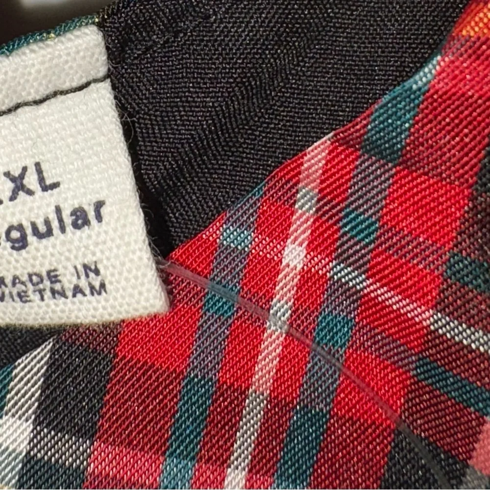 Christmas Plaid Holiday Christmas Party Dress Girls XXL GAP New With Tag - Picture 10 of 14